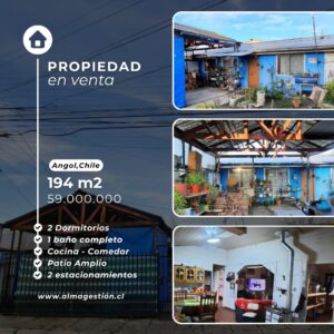 SITIO con casa en ANGOL.